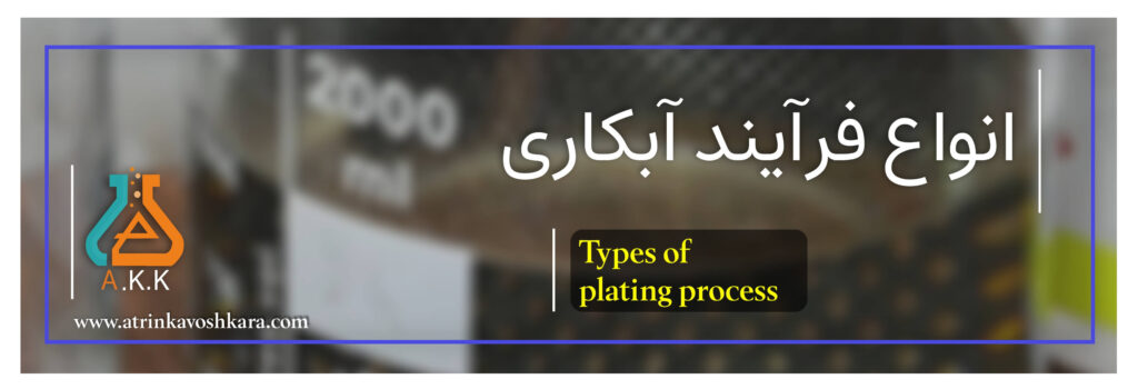 انواع فرآیند آبکاری